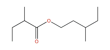3-Methylpentyl 2-methylbutyrate